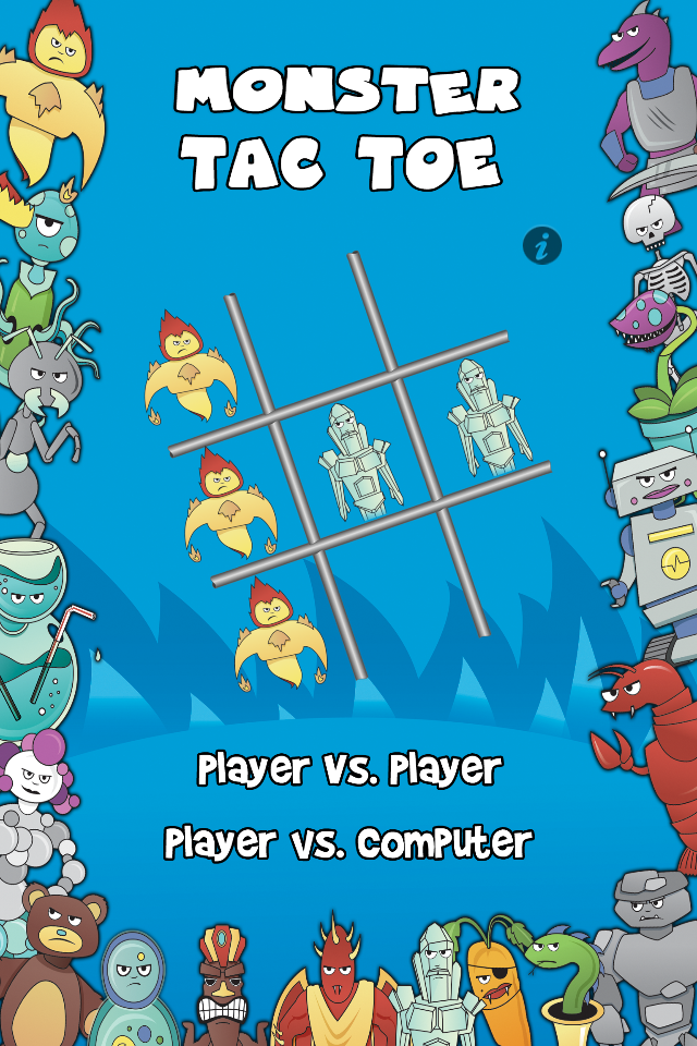 Screenshot Monster Tac Toe Free Screenshot Monster Tac Toe Free
