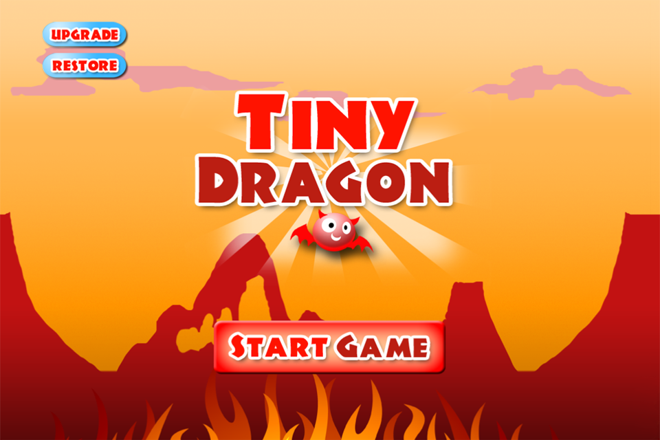 A Tiny Dragon Wing - Free Flying Game